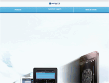 Tablet Screenshot of m.infinitt.com