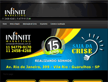 Tablet Screenshot of infinitt.com.br